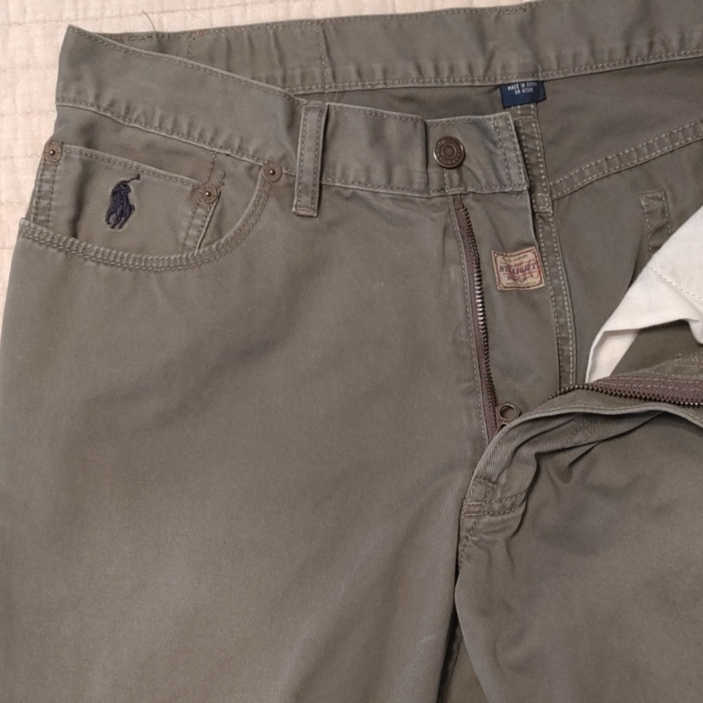 Ralph Lauren grey khaki vintage look